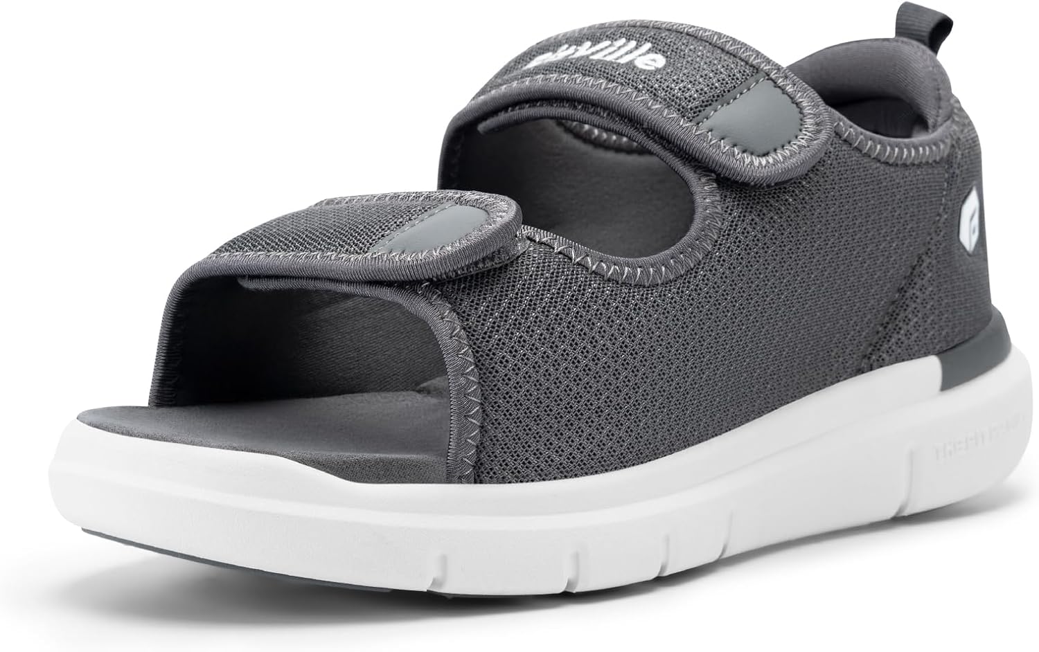FitVille Diabetic Sandals for Men with Arch Support and Comfort