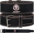 Weight lifting Belt 6mm Thick Genuine Leather - Back Support