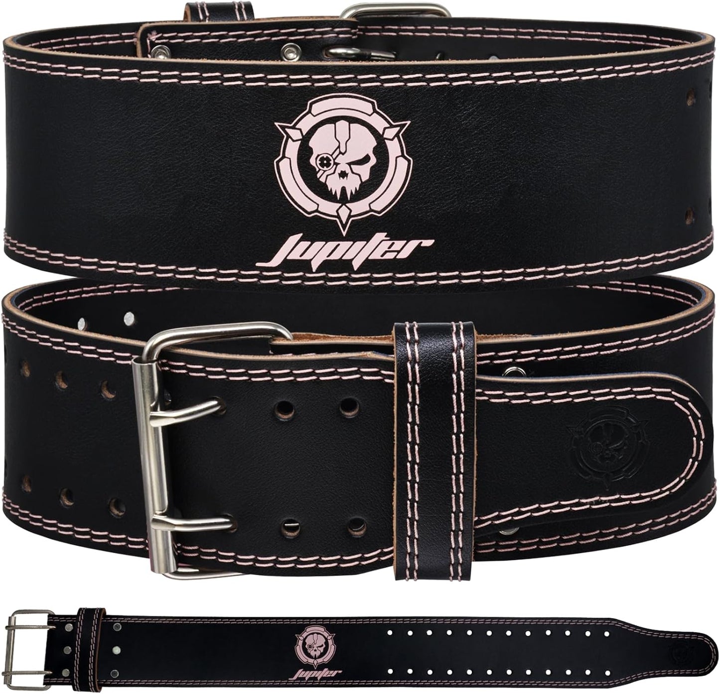 Weight Lifting Belt for Back Support - Genuine Leather Design