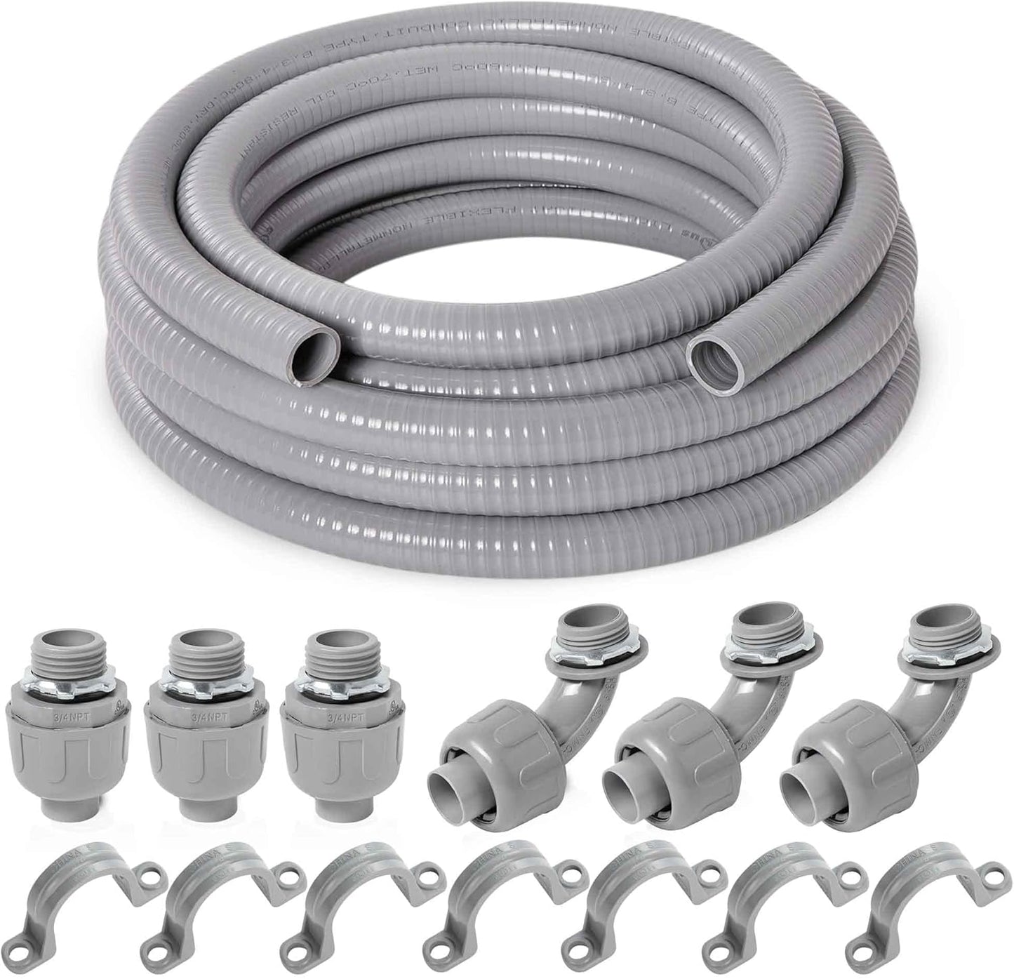 Yariwiz Flexible Electrical Conduit Kit for Outdoor Use
