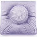 Hihealer Meditation Cushion Large Velvet Zafu - Supportive Comfort
