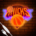 Basketball Team Neon Sign - Dimmable USB LED Wall Light