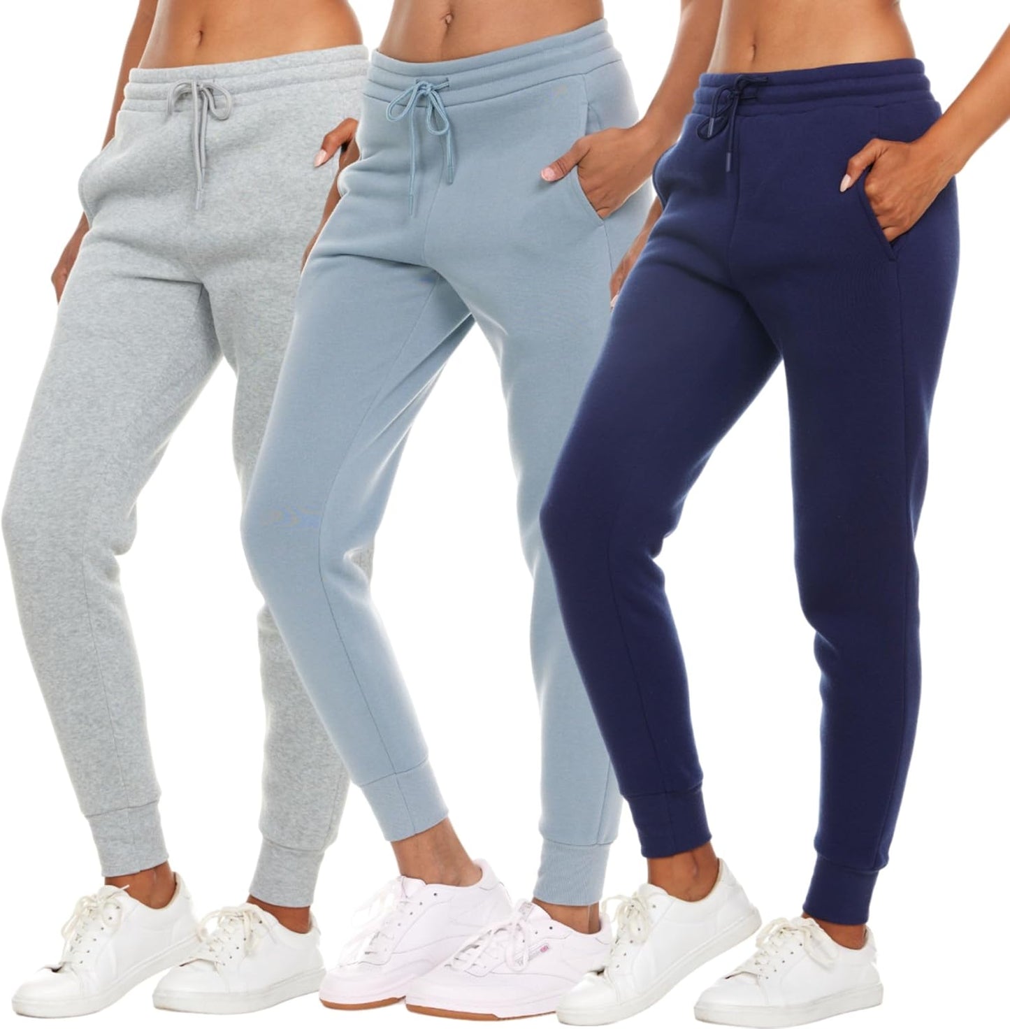 BottomLine 3 Pack Sweatpants Women for Ultimate Comfort
