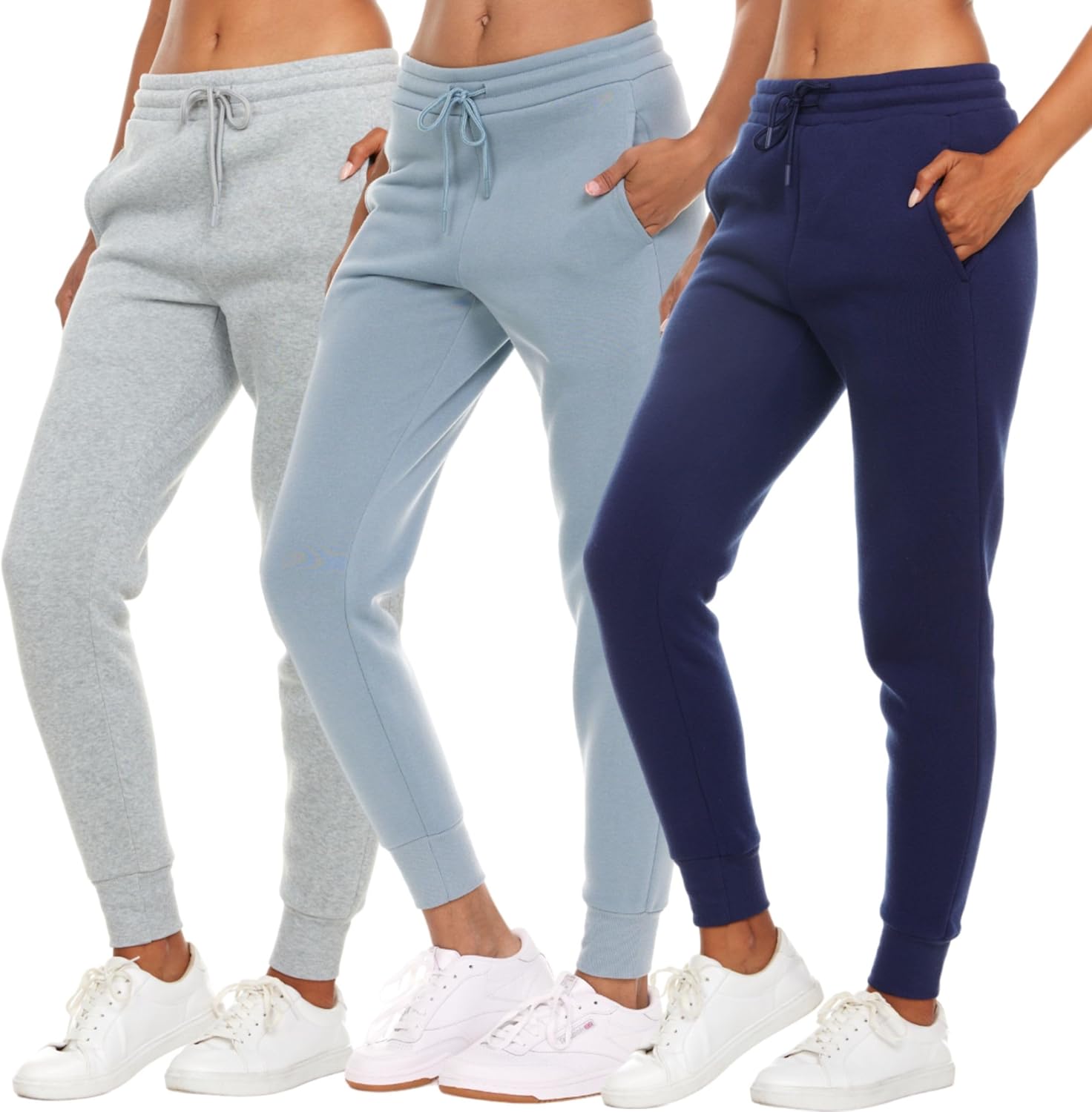 BottomLine 3 Pack Sweatpants Women for Ultimate Comfort