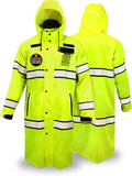 KwikSafety TORRENT High Visibility Rain Jacket - Class 3 Safety