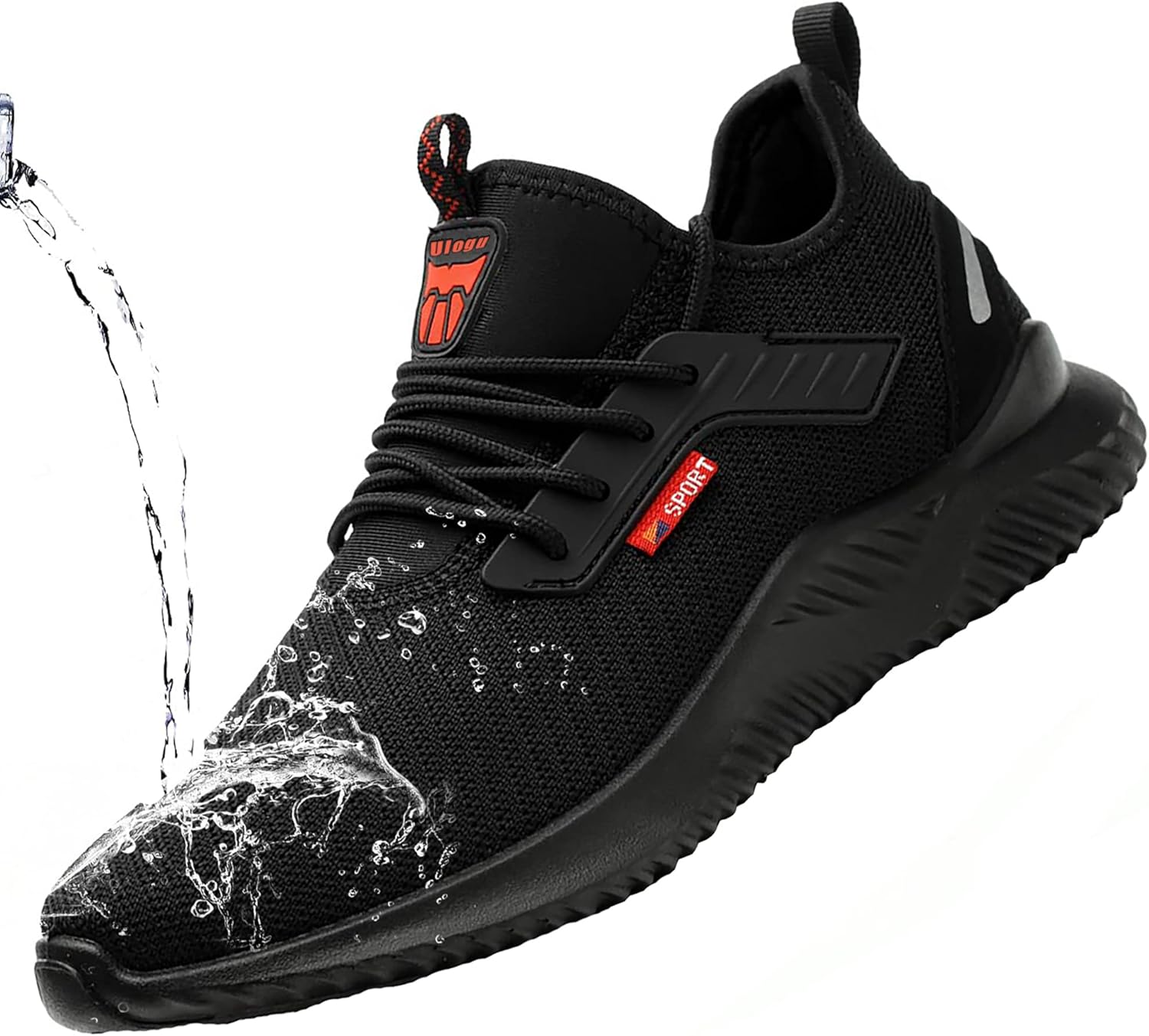 Waterproof Steel Toe Shoes for Men Women Non Slip Safety Sneakers