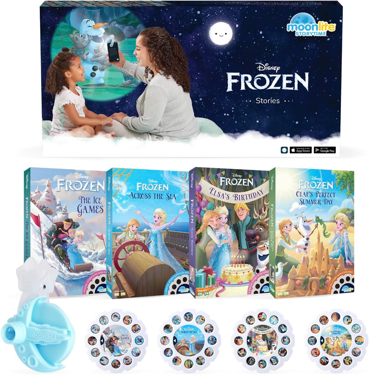 Moonlite Storytime Mini Projector for Disney Frozen Adventures