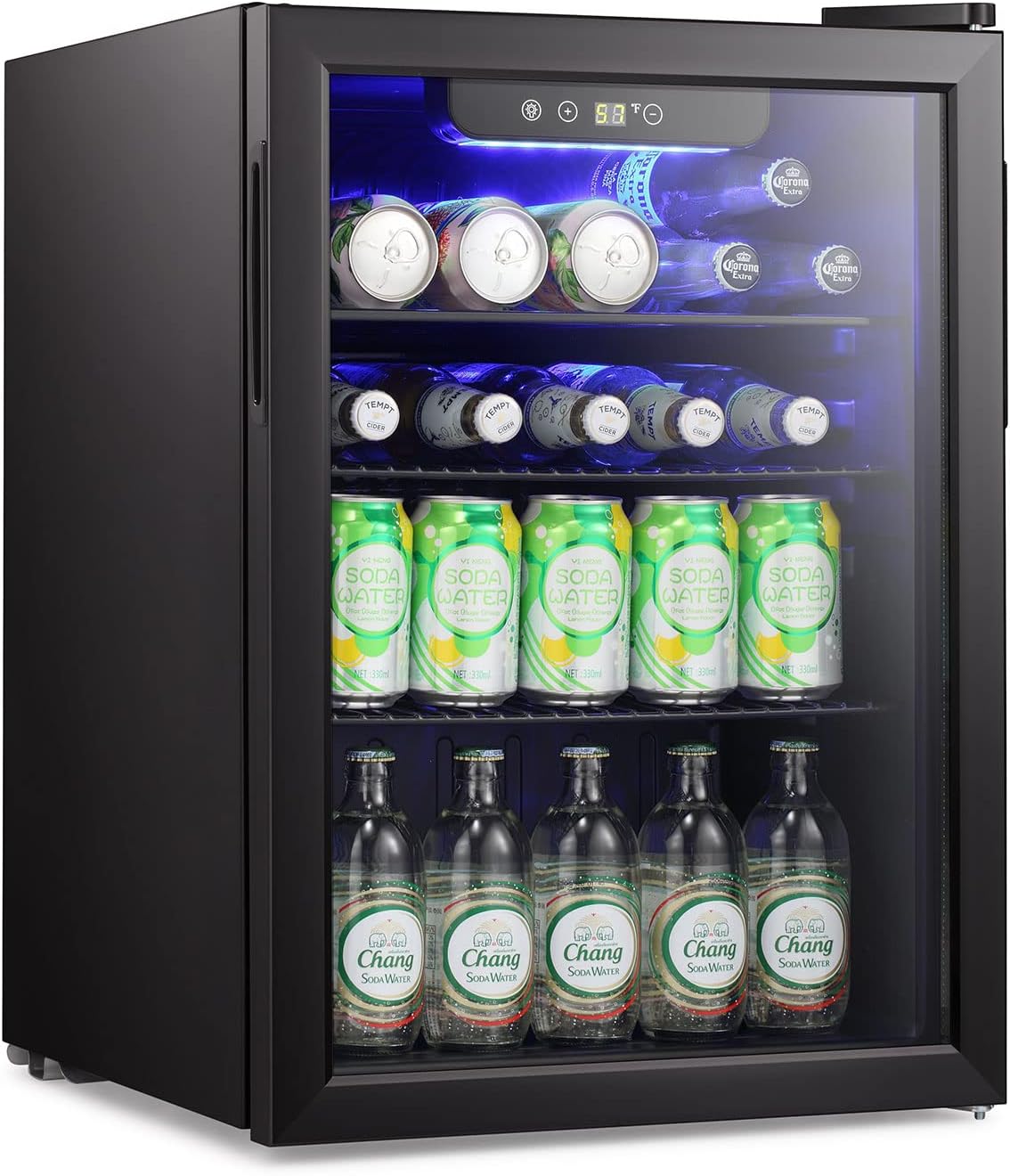 Antarctic Star Mini Fridge for 95 Cans - Perfect Beverage Cooler