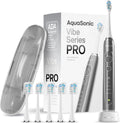 Aquasonic Vibe Series PRO Ultra-Whitening Electric Toothbrush - Long