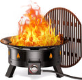 Ciays Large Propane Fire Pit 19 in - Portable 58,000 BTU
