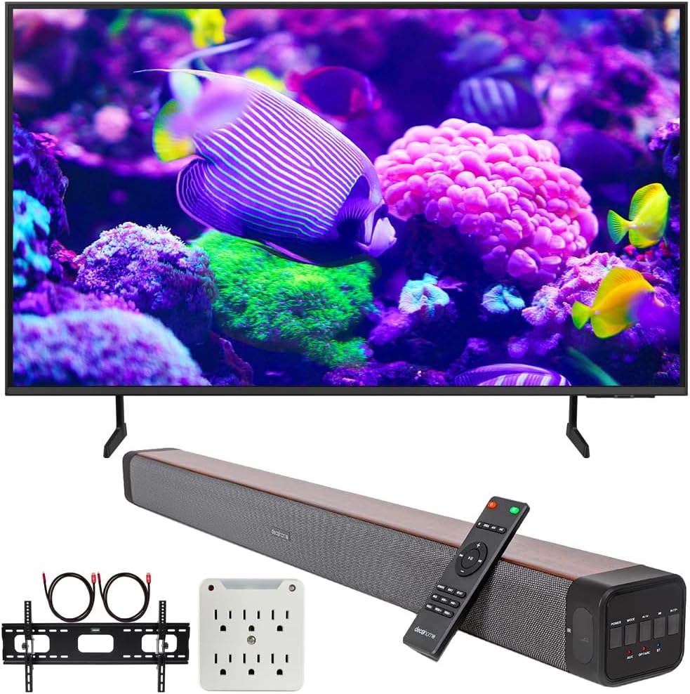 Immerse in Crystal Clear 4K with Samsung Smart TV Bundle!