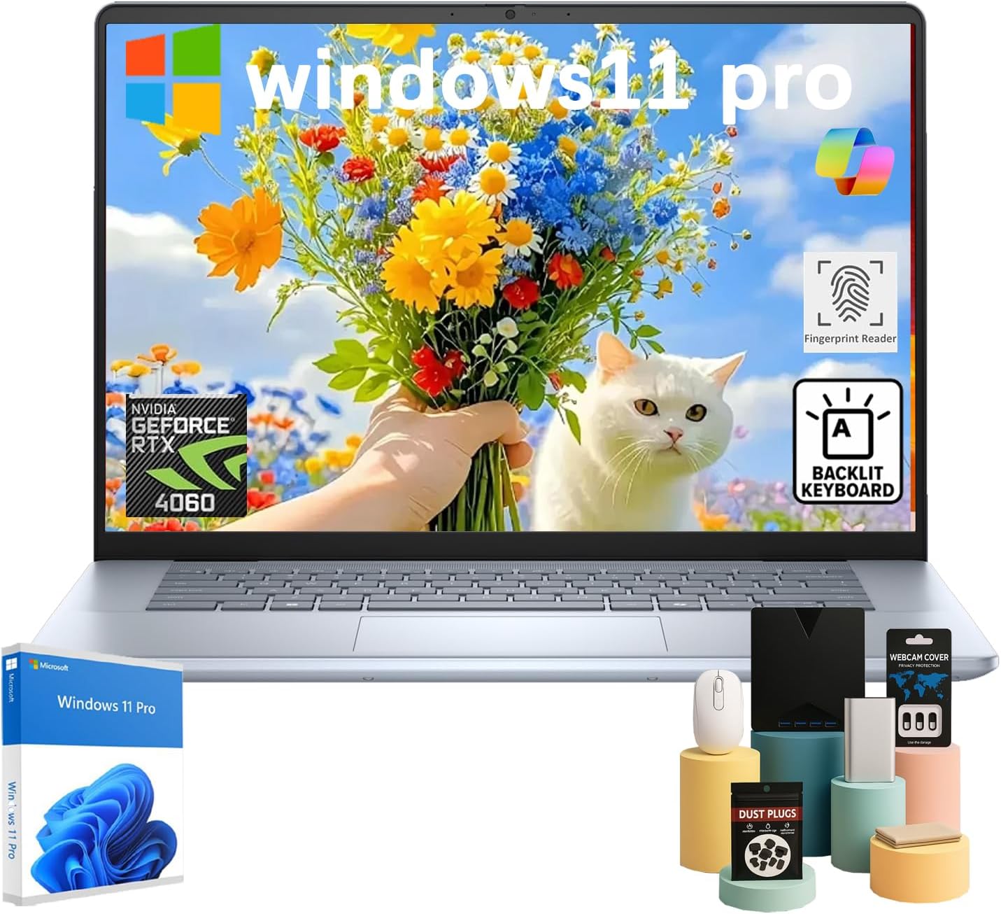 Dell Inspiron 16 Plus Laptop with 16in FHD Display and RTX 4060