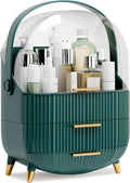 Makeup Organizers and Storage Makeup Organizer for Vanity - Dark Green