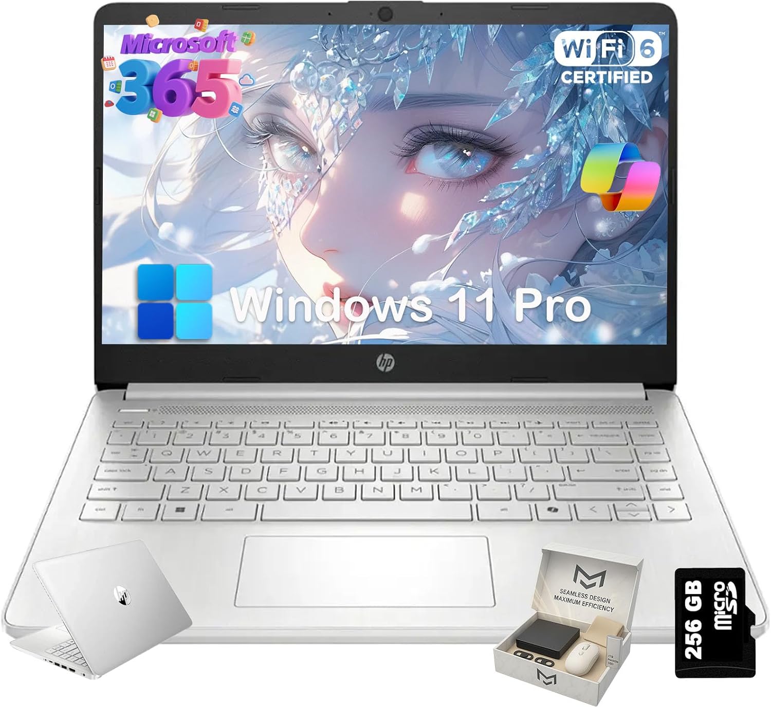 HP 2025 14 inch Laptop for Students & Business Needs