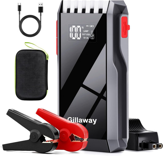 Gillaway 012 Jump Starter Battery Pack for 12V Vehicles
