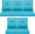 5 Pack Patio Chair Cushions for Stylish Glider Rocking Chairs