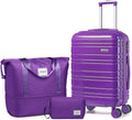 Carry on Luggage 20 in Hardside 3-Piece Set - Lightweight Travel