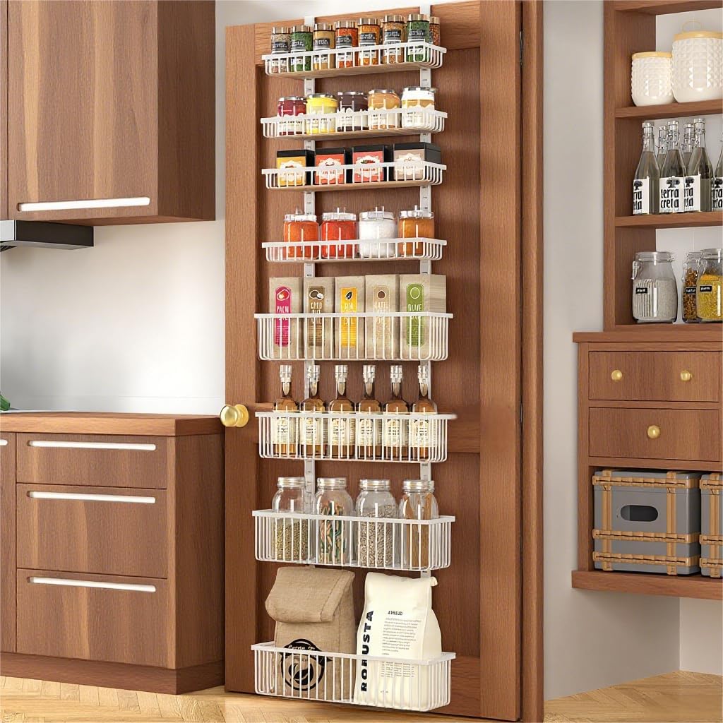 Moforoco Over The Door Pantry Organizer for Kitchen Storage