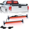 XRIDONSEN 2 in 1 Emergency Strobe Light Bar 144 LED - Windshield Dash