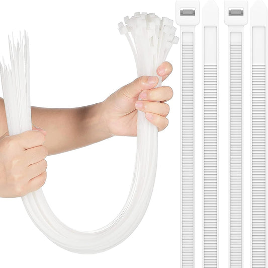 Nuanchu 300 Pcs Heavy Duty 36 Inch Zip Ties for All Uses