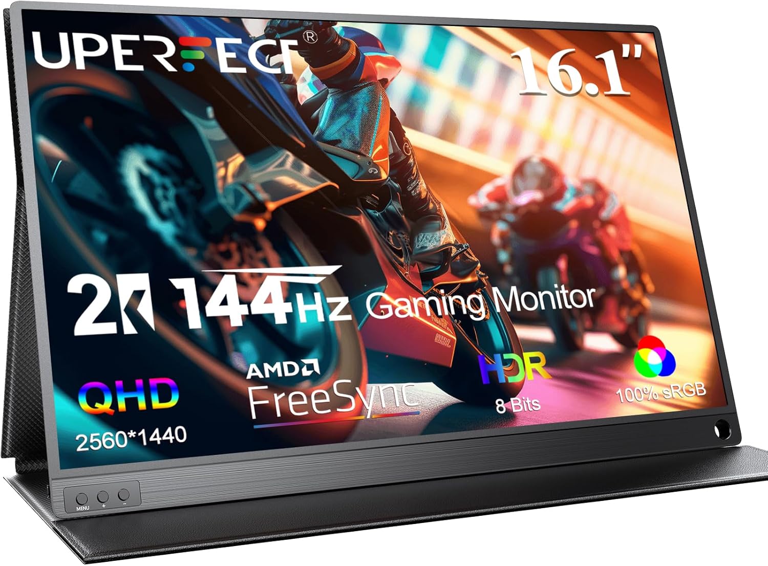UPERFECT 2K 144Hz Gaming Monitor: Ultimate Portable Power