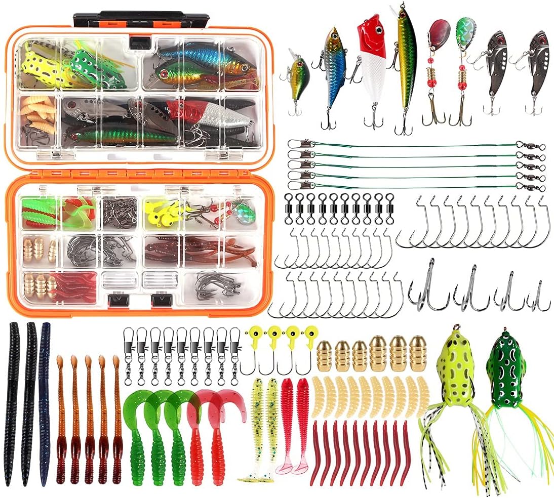 Ultimate 117PC Fishing Tackle Set - Smartonly