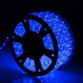 100Ft Blue LED Rope Lights 110V Outdoor Waterproof Decorative Lighting