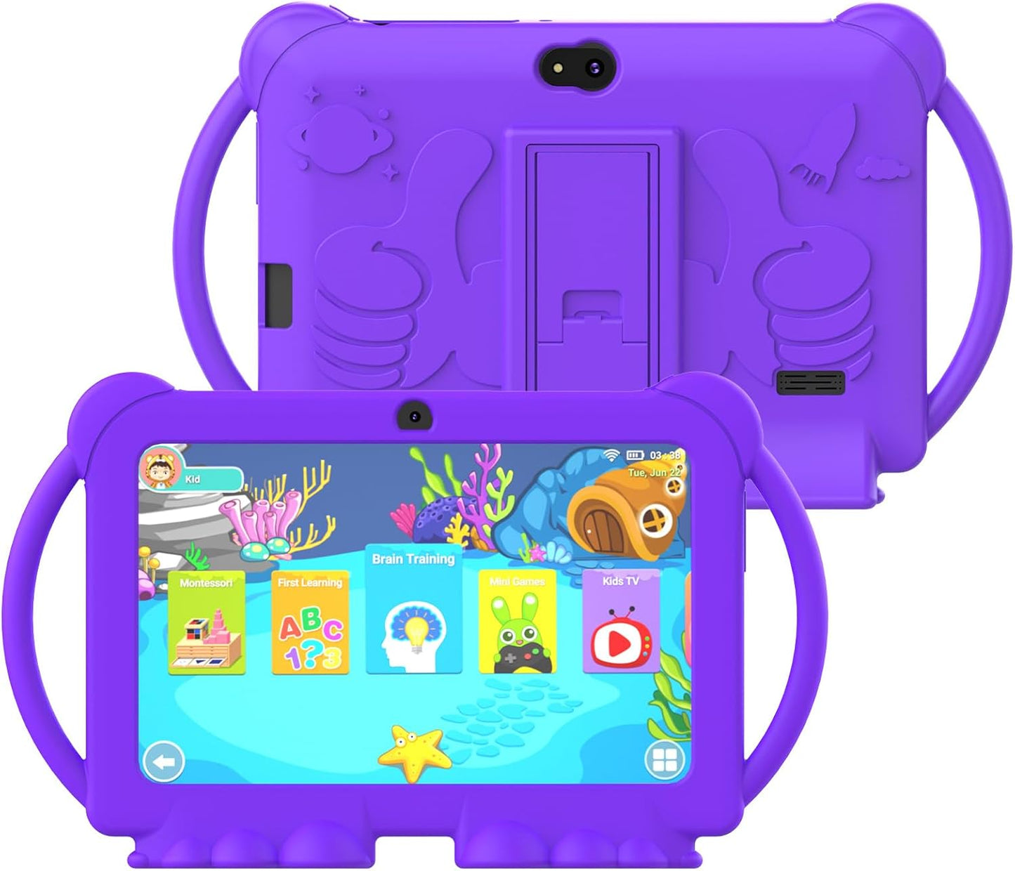 Kids Tablet with 7 inch Display and Parental Controls for Learning