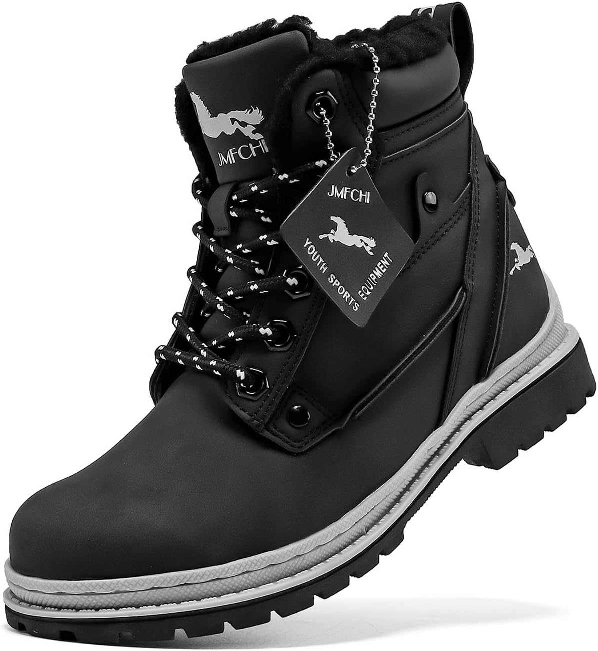 Durable Boys Hiking Boots for Kids - Comfortable Winter Shoes