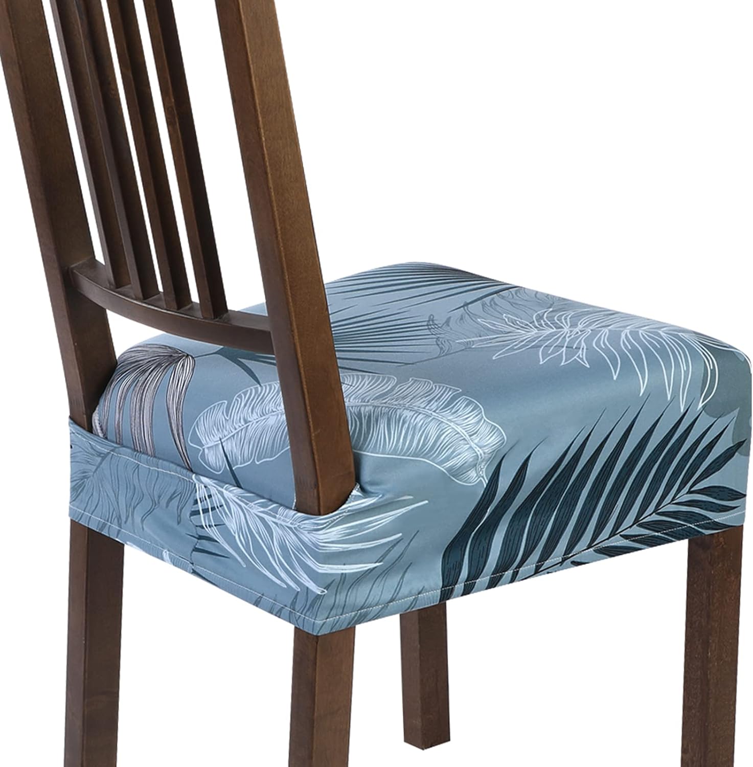 SearchI Stretch Dining Chair Seat Covers Set of 6 for Comfort