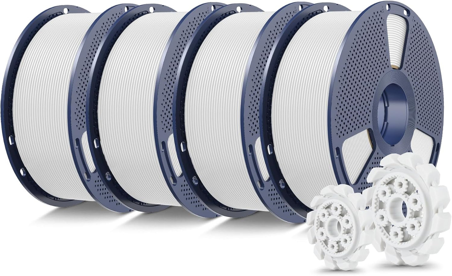 SUNLU PLA+ 2.0 3D Printer Filament Bundle for Strong Prints