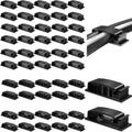 Cable Clips 50Pcs Cable Management Under Desk - Tidy Cords Fast