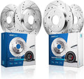 Brake Rotors for 2005-2012 Honda Accord & 2015 Civic - Drilled