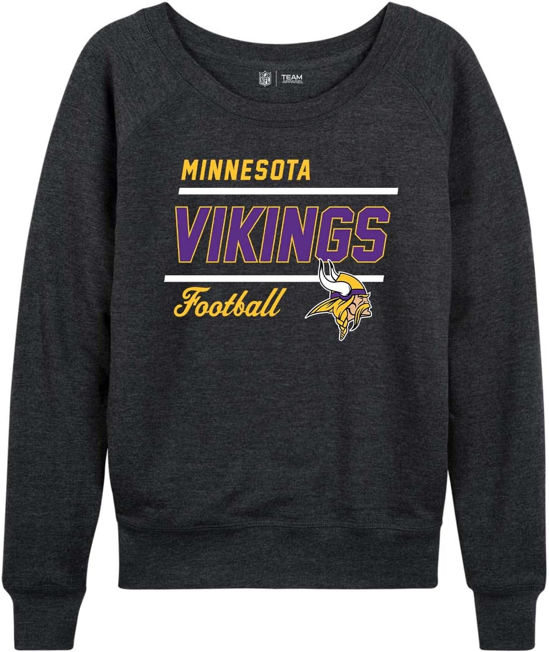 Minnesota Vikings Women's Crew Neck Pullover for Game Day Comfort