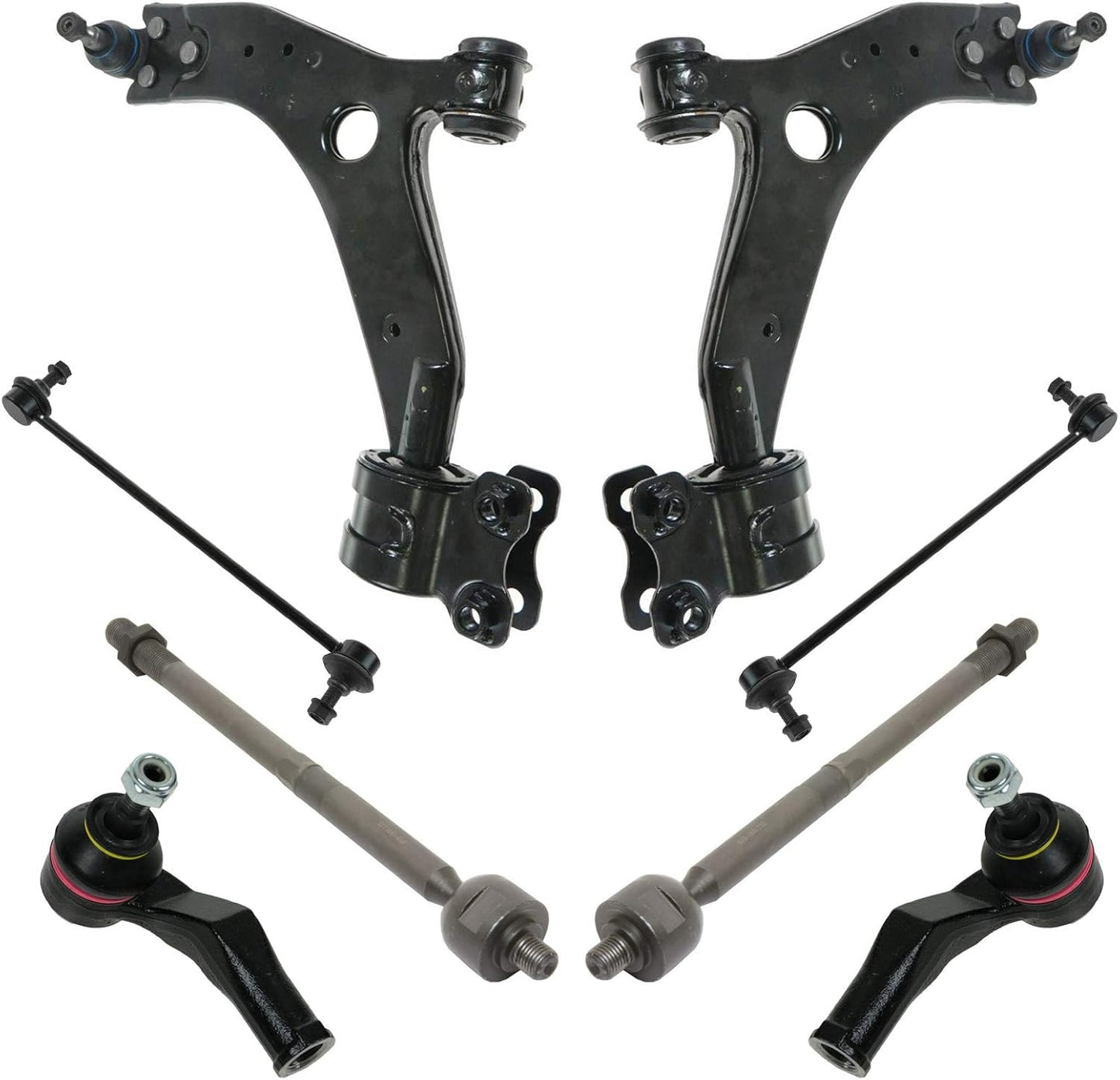 TRQ Front Steering & Suspension Kit for Volvo C30 C70 S40 V50