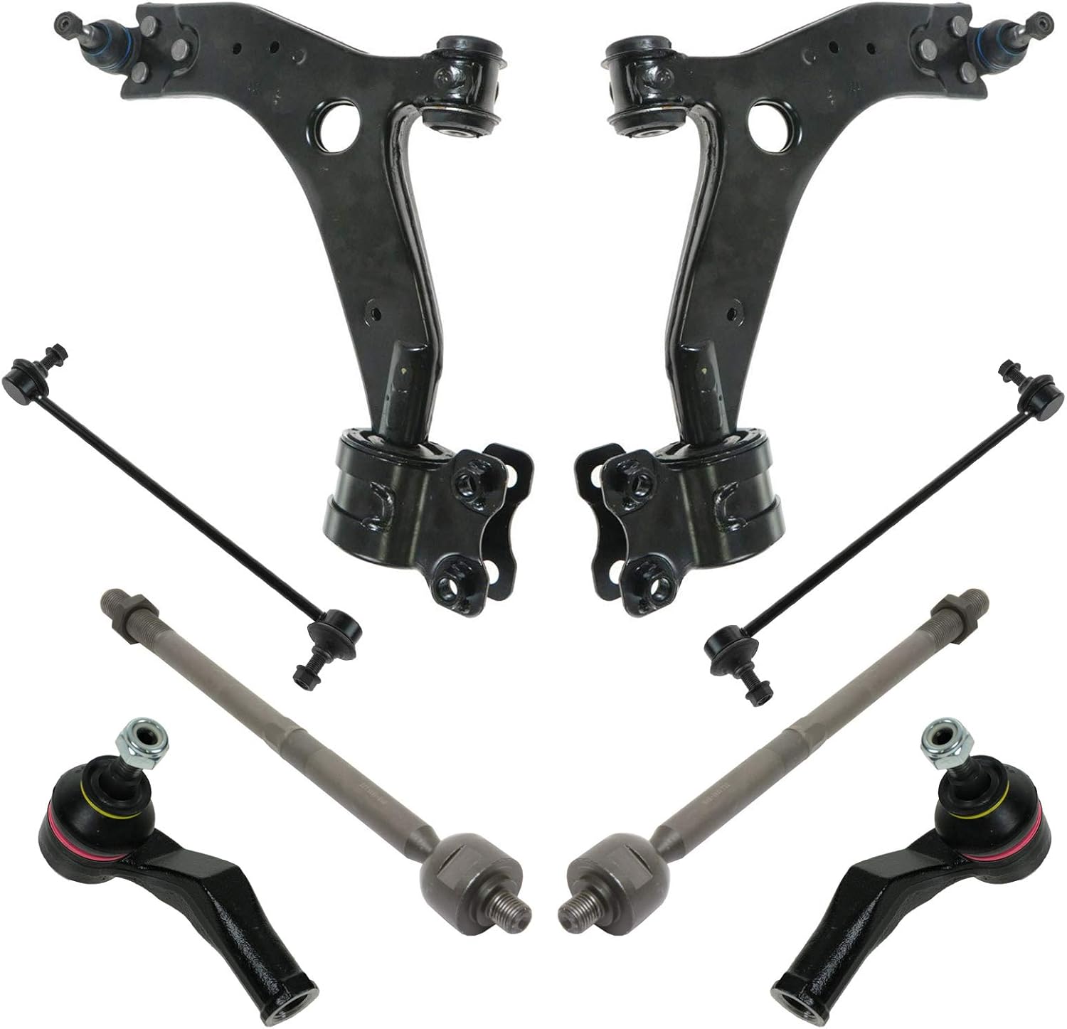 TRQ Front Steering & Suspension Kit for Volvo C30 C70 S40 V50
