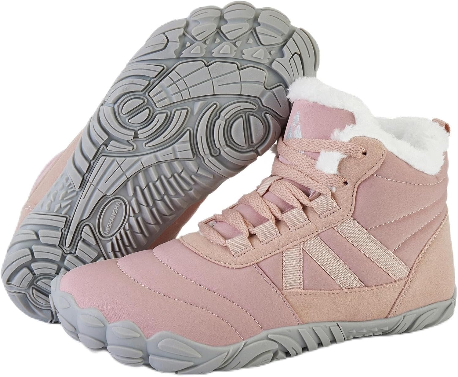 Mishansha Winter Barefoot Shoes with Wide Toe Box for Comfort