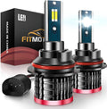 9007 HB5 Light Bulbs 80W 16000 Lumens 6500K Cool White - Bright Fog