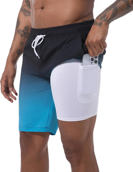 Difficort Mens Swim Trunks Quick Dry Bathing Suit for Summer