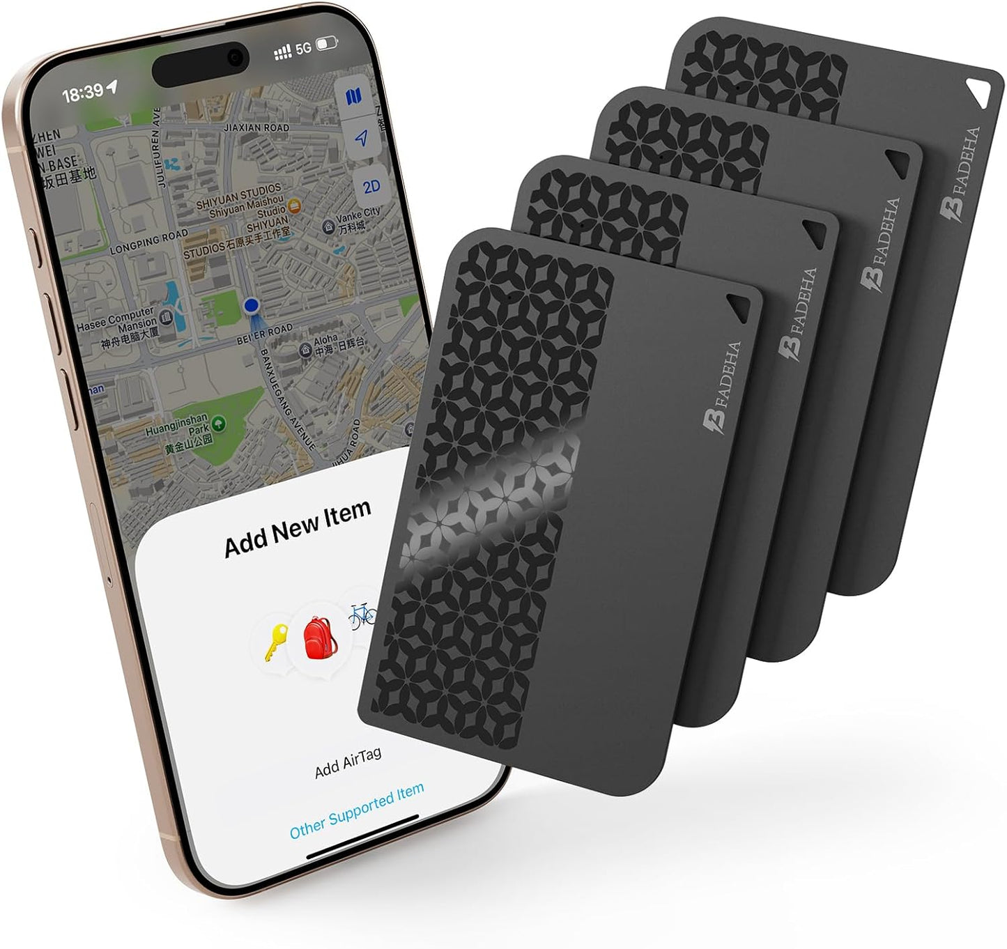 Bluetooth Tracker Smart Finder for Apple Find My iPhone Card