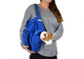Cat-in-the-Bag Cozy Comfort Carrier - Large Cobalt Blue for Travel