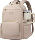Laptop Backpack for Women Nude - Large Capacity 15.6in Travel Bag