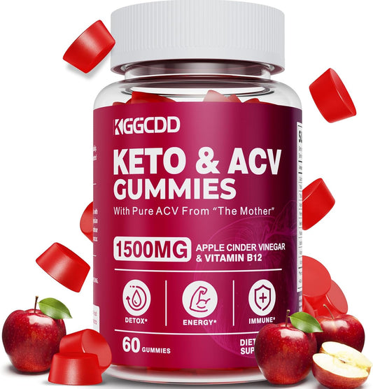 Advanced Keto ACV Gummies 1500MG - Detox & Cleanse