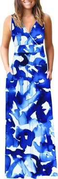 AUSELILY Women's Sleeveless Formal Dress with Pockets and Style