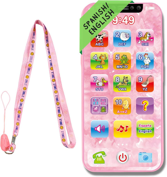 Interactive Bilingual Baby Phone Toy by ZEENKIND