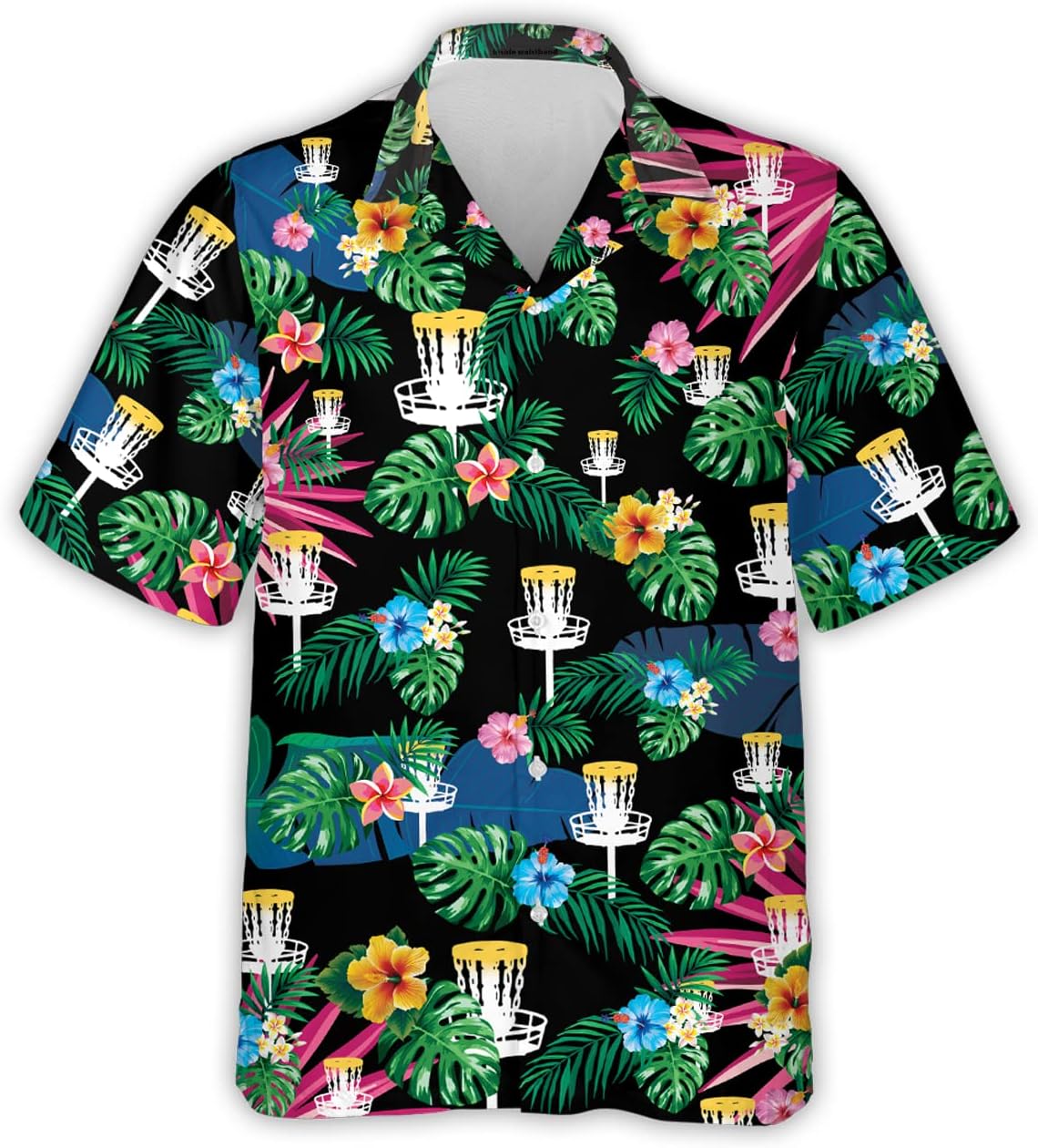 Men's Hawaiian Disc Golf Player Shirt
