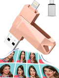 512GB Apple MFi Certified Photo Stick - Pink Power!