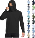 UPF 50 Sun Protection Hooded Shirt for Men