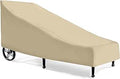 Waterproof Patio Chaise Lounge Cover for All Weather Protection
