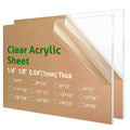24 x 36 Clear Acrylic Sheet Plexiglass 1/8 in Thick - Clear, Durable